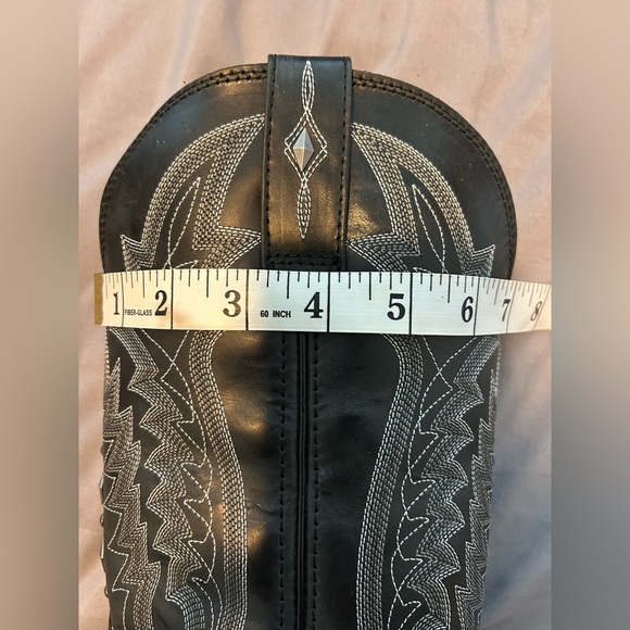 Durango Women’s Black Cowboy Boots Size 8 - Picture 14 of 15